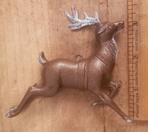Rare vintage plastic brown - plastic,