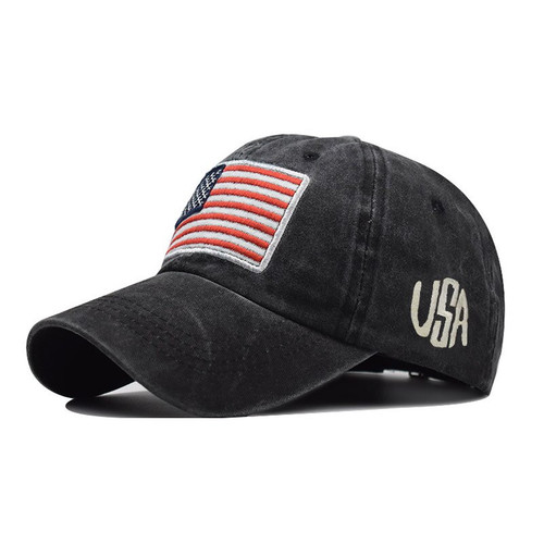 Black american flag usa - american,
