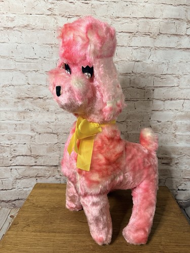Vintage pink poodle carnival - pink,