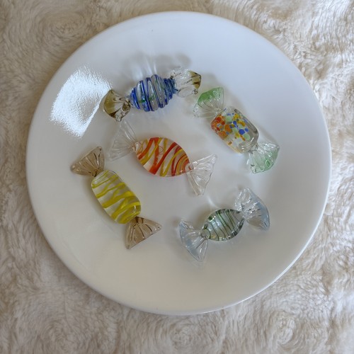 5 glass murano - 2.5”,