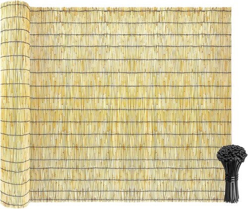 Natural reed fencing - reed, rolls