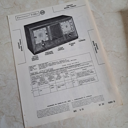 Knight 94s445 radio receiver - knight,