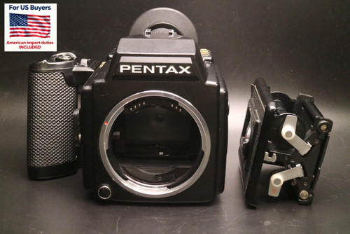 Tested near mint pentax 645 - tested,
