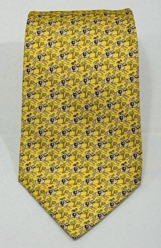 Hermes paris 100 silk necktie - hermes,
