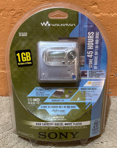 Sony nh600d md - mz-nh600d, minidisc