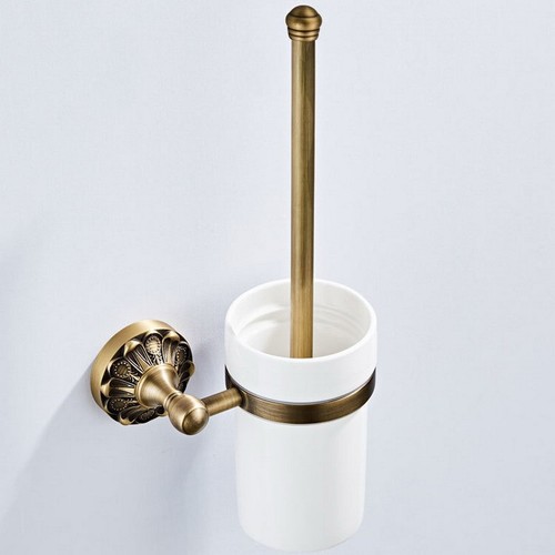 Antique brass toilet clean - antique,