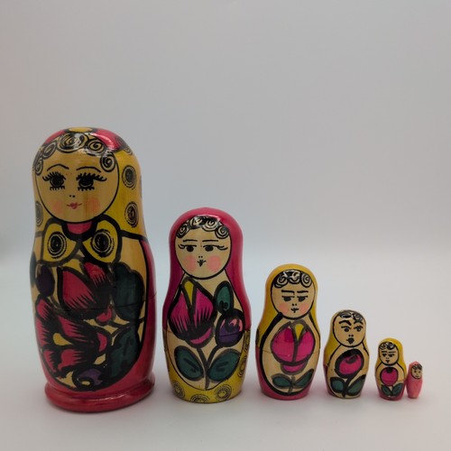 Vintage russian matryoshka - vintage,