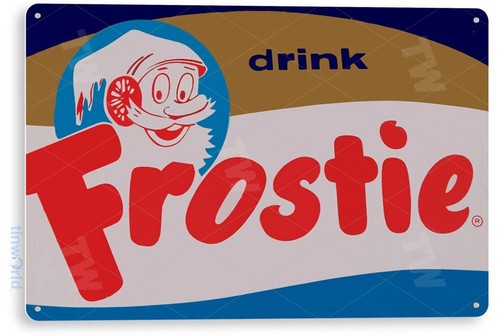 Tin sign frostie - tin,