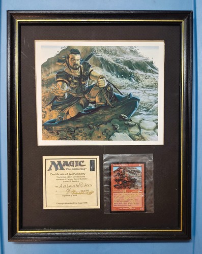 Mtg framed avalanche riders - framed,