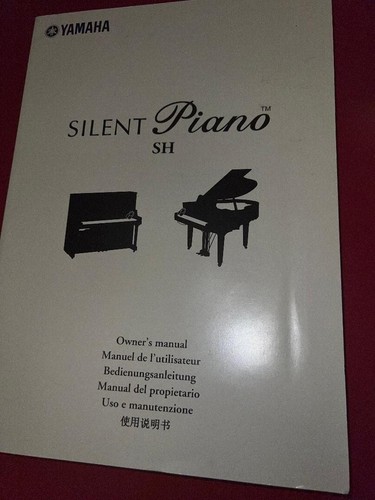 Yamaha silent piano owner - silent, owner's