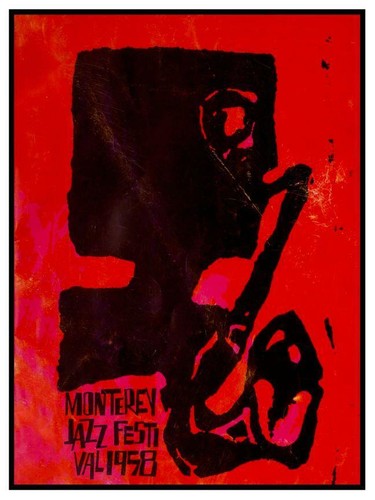 Monterey jazz festival poster - jazz,