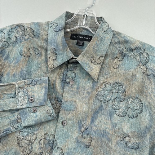 Jhane barnes shirt mens - barnes, medium