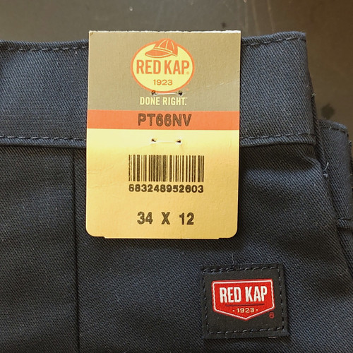 Red kap men navy work - navy, shorts