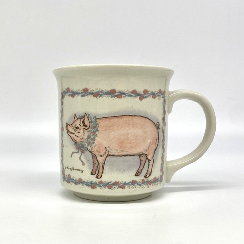 Rare vintage otagiri pink pig - vintage,