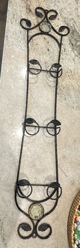 Vintage wrought iron - wrought, plate