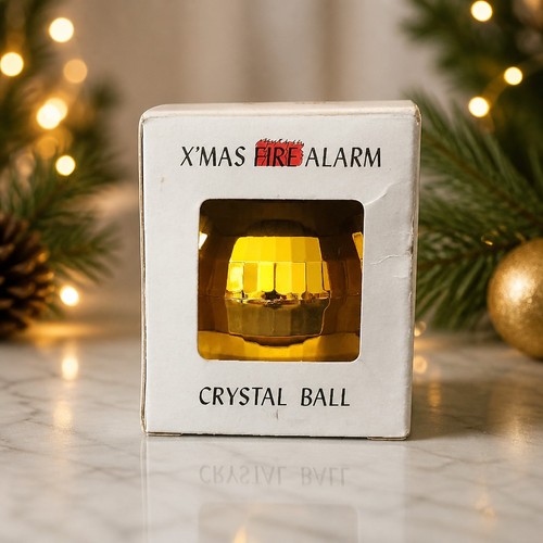 Vintage crystal disco ball - vintage,
