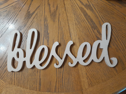 Long blessed wood - wood, 8"