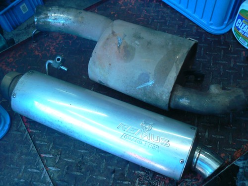 Bmw r1100rt rtp remus - 95-01,