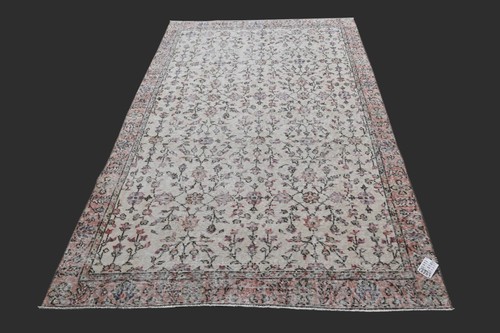 Vintage turkish oushak rug - turkish,
