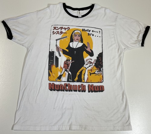 Nun chuck ringer shirt - ringer, t