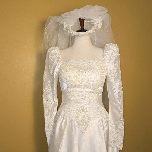 Vintage wedding dress - vintage, 14
