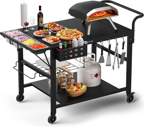 Pizza oven table grill - table,,
