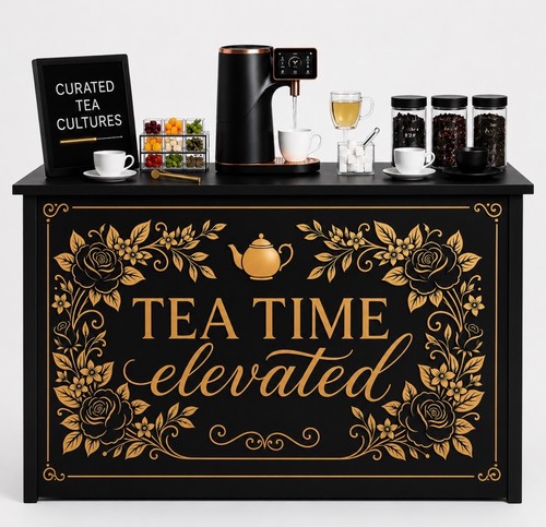 Tea time bar - time,