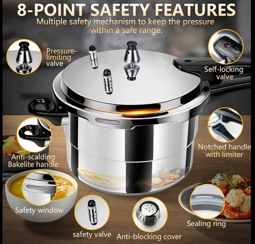 8qt aluminum pressure - 8qt,
