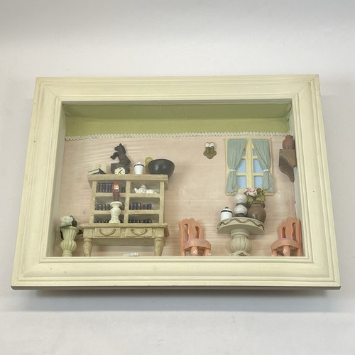 Vintage miniature kitchen - miniature,
