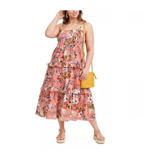 Inc womens plus orange - 1x,
