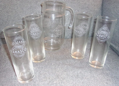 Tabasco bloody mary - tabasco, pitcher