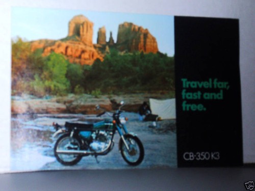 Two 1971 honda cb350k3 - two,
