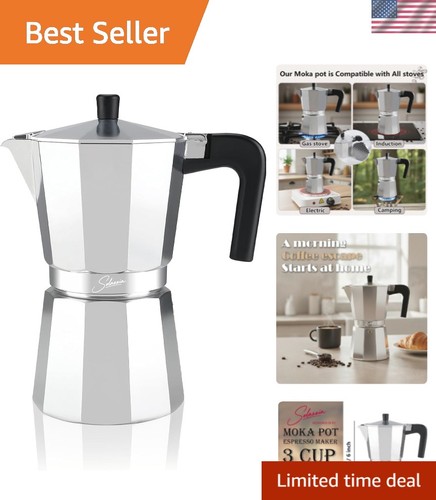 Cup stovetop espresso maker - 3,
