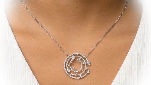 Women 18k gold penny - women's,