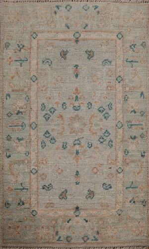 Oushak area rug - area, knotted