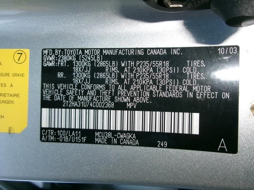 Seat belt front bucket - front, driver