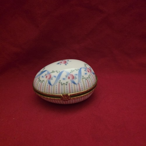 Limoges porcelain egg shaped - limoges,
