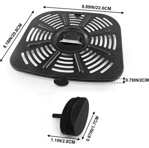 Air fryer grill pan - fryer, nuwave