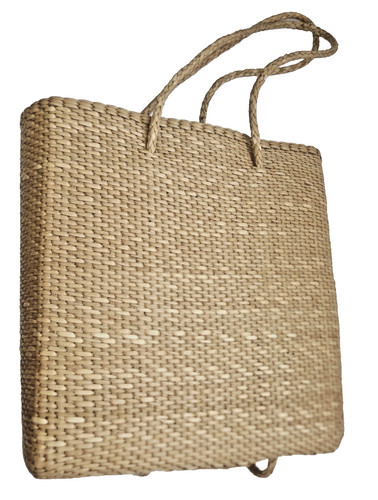 Woven straw tote - tote, shoulder
