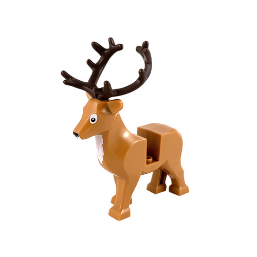 Lego reindeer stag deer animal - lego,