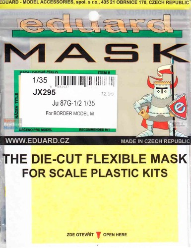 Edujx295 eduard mask - 1:35,