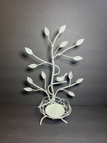 Decorative grey metal tree - decorative,