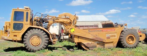 Cat wheel scraper 621b 627b - wheel,