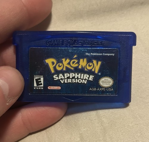 Pokémon sapphire cartridge - pokémon,