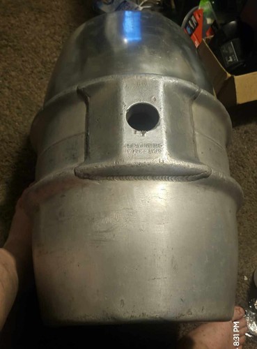 Large old beer keg - large,