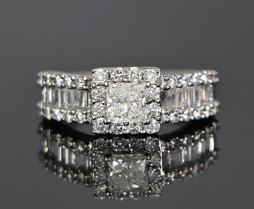 699 zales 14k white gold - $4,699,