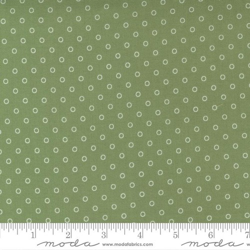 Nantucket summer green - green, dot