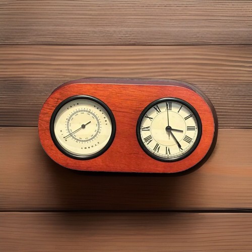 Vintage quartz desk clock - desk, &