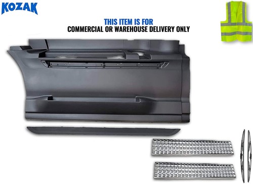 Front step fairing panel - front,