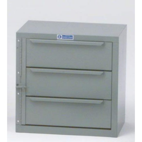 Adrian steel drawer unit - 3-drawer,